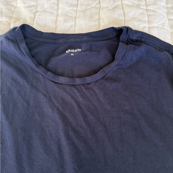 EUC Quince Navy and Gray T-Shirt Set - Picture 2 of 8